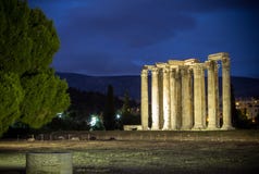 Temple of Zeus, Athens, Greece royalty free stock photo Temple of Zeus, Athens, Greece royalty free stock photo