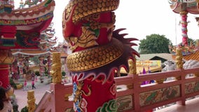 Templo chino en pattaya, Tailandia Templo chino en pattaya, Tailandia