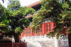 Templo de Confucius, Pequim, China foto de stock royalty free Templo de Confucius, Pequim, China foto de stock royalty free