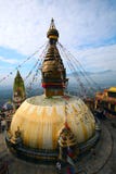 Templo nepal do macaco de Swayambhunath Imagem de Stock Royalty Free Templo nepal do macaco de Swayambhunath Imagem de Stock Royalty Free