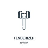 tenderizer ikony wektor od masarki kolekcji Cienka kreskowa tenderizer konturu ikony wektoru ilustracja Liniowy symbol dla używa ilustracji tenderizer ikony wektor od masarki kolekcji Cienka kreskowa tenderizer konturu ikony wektoru ilustracja Liniowy symbol dla używa ilustracji