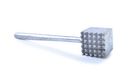 Tenderizer κρέατος στο άσπρο υπόβαθρο στοκ φωτογραφία με δικαίωμα ελεύθερης χρήσης Tenderizer κρέατος στο άσπρο υπόβαθρο στοκ φωτογραφία με δικαίωμα ελεύθερης χρήσης