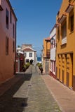 Tenerife Small Old Town Royalty Free Stock Photography