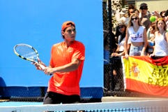 Tenis abierto del australiano de Rafael Nadal imagenes de archivo Tenis abierto del australiano de Rafael Nadal imagenes de archivo