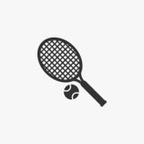 Tenisowa ikona, sport, sztuka, gazonu tenis royalty ilustracja Tenisowa ikona, sport, sztuka, gazonu tenis royalty ilustracja