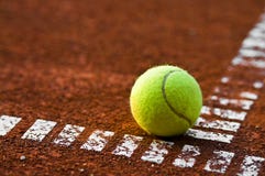 Tennis ball and court royalty free stock photo Tennis ball and court royalty free stock photo