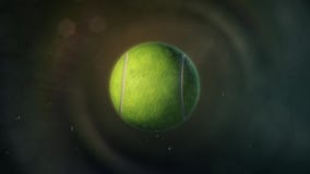 Tennis Ball in Epic Lighting