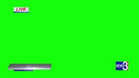 Tercio Inferior Para La Plantilla De Difusión De Noticias De última Hora  Sobre Fondo Verde De La Clave Croma Almacen De Video - Vídeo de rotura,  blanco: 183622449