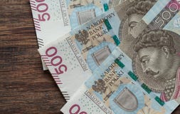 Termini nominali di /the dei soldi polacchi di zloty più alti immagine stock Termini nominali di /the dei soldi polacchi di zloty più alti immagine stock