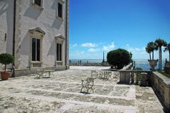 Terrace At Old Miami Estate Royalty Free Stock Photography