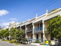 Terrace House Paddington Sydney Stock Photos Terrace House Paddington Sydney Stock Photos