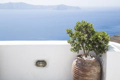 Mediterranean terrace royalty free stock images Mediterranean terrace royalty free stock images