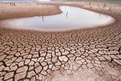 Terre de sécheresse de changement climatique photo libre de droits Terre de sécheresse de changement climatique photo libre de droits