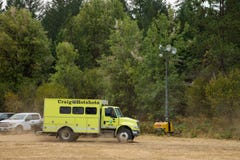 Terwilliger Fire Camp in Willamette National Forest Stock Image Terwilliger Fire Camp in Willamette National Forest Stock Image
