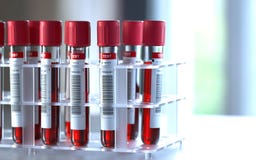 Test tube with DNA royalty free illustration Test tube with DNA royalty free illustration