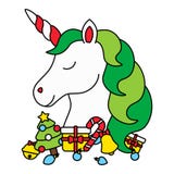profilo nero pastello dell arcobaleno corno dell unicorno illustrazione vettoriale profilo nero pastello dell arcobaleno corno dell unicorno illustrazione vettoriale