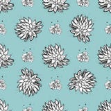 Teste padr?o sem emenda do vetor do cacto Ilustração suculento verde azul tirada mão do cacto do vetor Papel de parede sem emenda ilustração stock Teste padr?o sem emenda do vetor do cacto Ilustração suculento verde azul tirada mão do cacto do vetor Papel de parede sem emenda ilustração stock