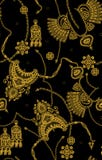 Teste padrão dourado sem emenda na cor preta ilustração royalty free Teste padrão dourado sem emenda na cor preta ilustração royalty free