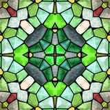 Teste padrão moderno amarelo e verde do caleidoscópio, fundo abstrato sem emenda ilustração royalty free Teste padrão moderno amarelo e verde do caleidoscópio, fundo abstrato sem emenda ilustração royalty free