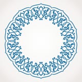 Teste padrão redondo do ornamento. ilustração do vetor Teste padrão redondo do ornamento. ilustração do vetor