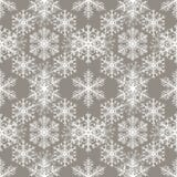 Teste padrão sem emenda com fundo abstrato dos flocos de neve Luz - fundo cinzento ilustração do vetor Teste padrão sem emenda com fundo abstrato dos flocos de neve Luz - fundo cinzento ilustração do vetor