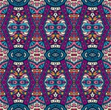 Teste padrão sem emenda da origem étnica tribal abstrata ilustração do vetor Teste padrão sem emenda da origem étnica tribal abstrata ilustração do vetor