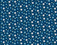 Teste padrão sem emenda do vetor com flores dos desenhos animados ilustração royalty free Teste padrão sem emenda do vetor com flores dos desenhos animados ilustração royalty free