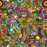 Teste padrão sem emenda floral, esboço para seu projeto Fotografia de Stock Teste padrão sem emenda floral, esboço para seu projeto Fotografia de Stock