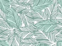 Teste padrão tropical, fundo floral do vetor sem emenda das folhas de palmeira ilustração royalty free Teste padrão tropical, fundo floral do vetor sem emenda das folhas de palmeira ilustração royalty free