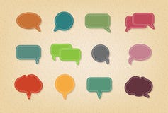Text Balloon Vector Speech Bubble Icons Royalty Free Stock Image Text Balloon Vector Speech Bubble Icons Royalty Free Stock Image