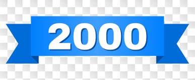 Blue Tape with 2000 Title stock illustration Blue Tape with 2000 Title stock illustration