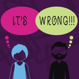 Text sign showing It S Wrong. Conceptual photo have made mistake or done something that is bad or illegal Bearded Man stock illustration Text sign showing It S Wrong. Conceptual photo have made mistake or done something that is bad or illegal Bearded Man stock illustration