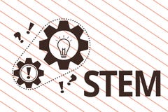 Text sign showing Stem. Conceptual photo Life Sciences Engineering in all aspect Continuous expanding technology vector illustration Text sign showing Stem. Conceptual photo Life Sciences Engineering in all aspect Continuous expanding technology vector illustration