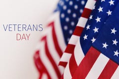 Text veterans day and american flags royalty free stock photography Text veterans day and american flags royalty free stock photography