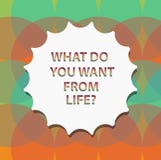 Texte d'écriture de Word ce qui vous veulent de Lifequestion Concept d'affaires pour exprès les choses que vous voudriez obtenir illustration de vecteur Texte d'écriture de Word ce qui vous veulent de Lifequestion Concept d'affaires pour exprès les choses que vous voudriez obtenir illustration de vecteur
