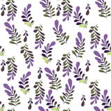 Textur med blommor och växter blom- prydnad Original- blommamodell vektor illustrationer Textur med blommor och växter blom- prydnad Original- blommamodell vektor illustrationer