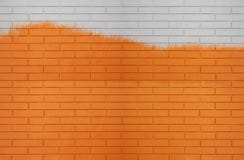 Textura alaranjada branca da parede de tijolo da cor para imagens de fundo gráficas fotos de stock Textura alaranjada branca da parede de tijolo da cor para imagens de fundo gráficas fotos de stock