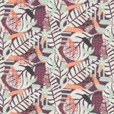 Textura botânica Painterly do fundo A cor pastel tonificou o teste padrão sem emenda ilustração stock Textura botânica Painterly do fundo A cor pastel tonificou o teste padrão sem emenda ilustração stock