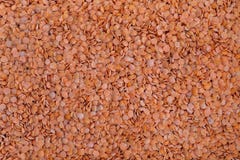 Textura de bio lentilhas vermelhas cruas sem pele fotografia de stock Textura de bio lentilhas vermelhas cruas sem pele fotografia de stock