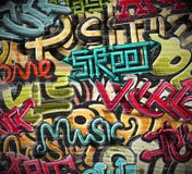 Textura do grunge dos grafittis ilustração do vetor Textura do grunge dos grafittis ilustração do vetor