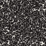Textura do sumário do Grunge do ruído Teste padrão preto e branco sem emenda do vetor ilustração stock Textura do sumário do Grunge do ruído Teste padrão preto e branco sem emenda do vetor ilustração stock