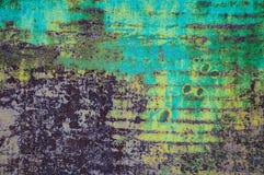 Textura envejecida de la superficie con la peladura de la pintura fotos de archivo Textura envejecida de la superficie con la peladura de la pintura fotos de archivo