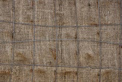 Textura marrom cinzenta do fio velho de pano e de ferro imagem de stock Textura marrom cinzenta do fio velho de pano e de ferro imagem de stock