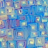 Textural blurred background of soft colored gradient lines of spiraling on a square. Digital abstraction illustration stock illustration Textural blurred background of soft colored gradient lines of spiraling on a square. Digital abstraction illustration stock illustration