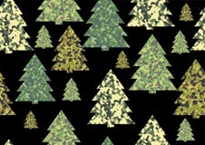 Texturas da camuflagem do Natal ilustração royalty free Texturas da camuflagem do Natal ilustração royalty free
