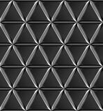Texture Black Bloom Metal Triangles Royalty Free Stock Photo