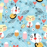 Texture cats and ice cream Stock Photography Texture cats and ice cream Stock Photography