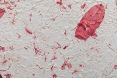 Texture de papier fait main avec les matériaux réutilisés images libres de droits Texture de papier fait main avec les matériaux réutilisés images libres de droits