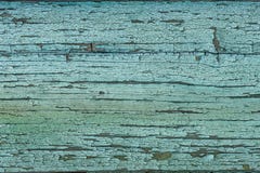 Texture en bois verte bleue avec la peinture superficielle par les agents photos stock Texture en bois verte bleue avec la peinture superficielle par les agents photos stock