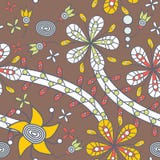 Texture florale illustration de vecteur Texture florale illustration de vecteur